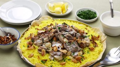 طريقه طبخ المنسف