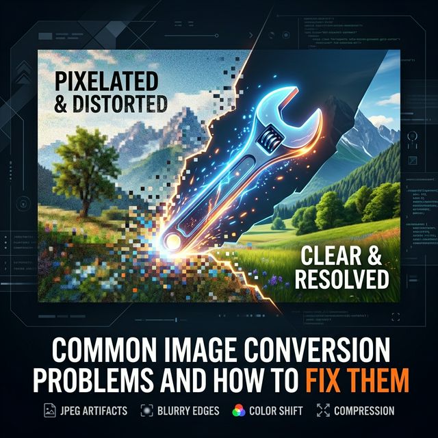 Common Image Conversion Problems and How to Fix Them