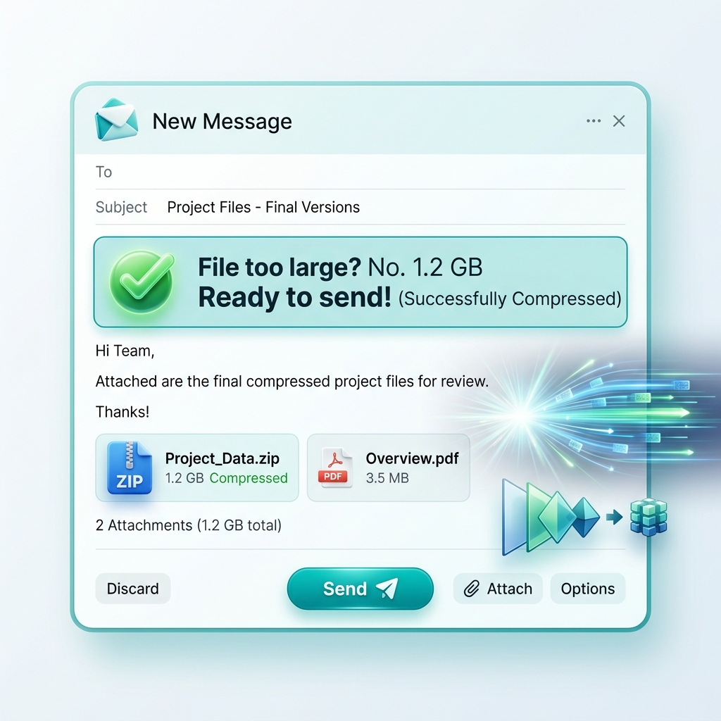 Email attachment optimization strategy