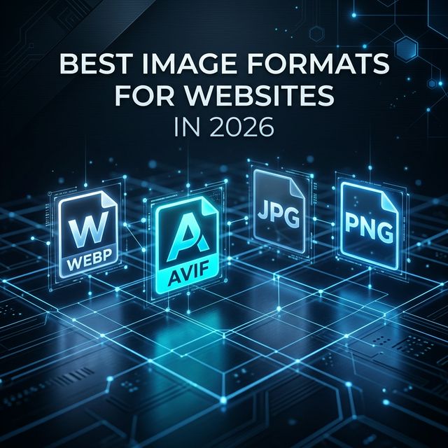 Best Image Formats 2026