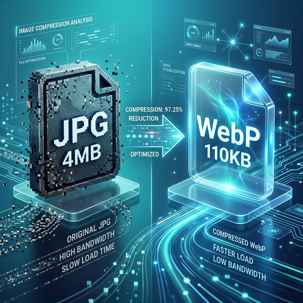 WebP vs JPG Comparison